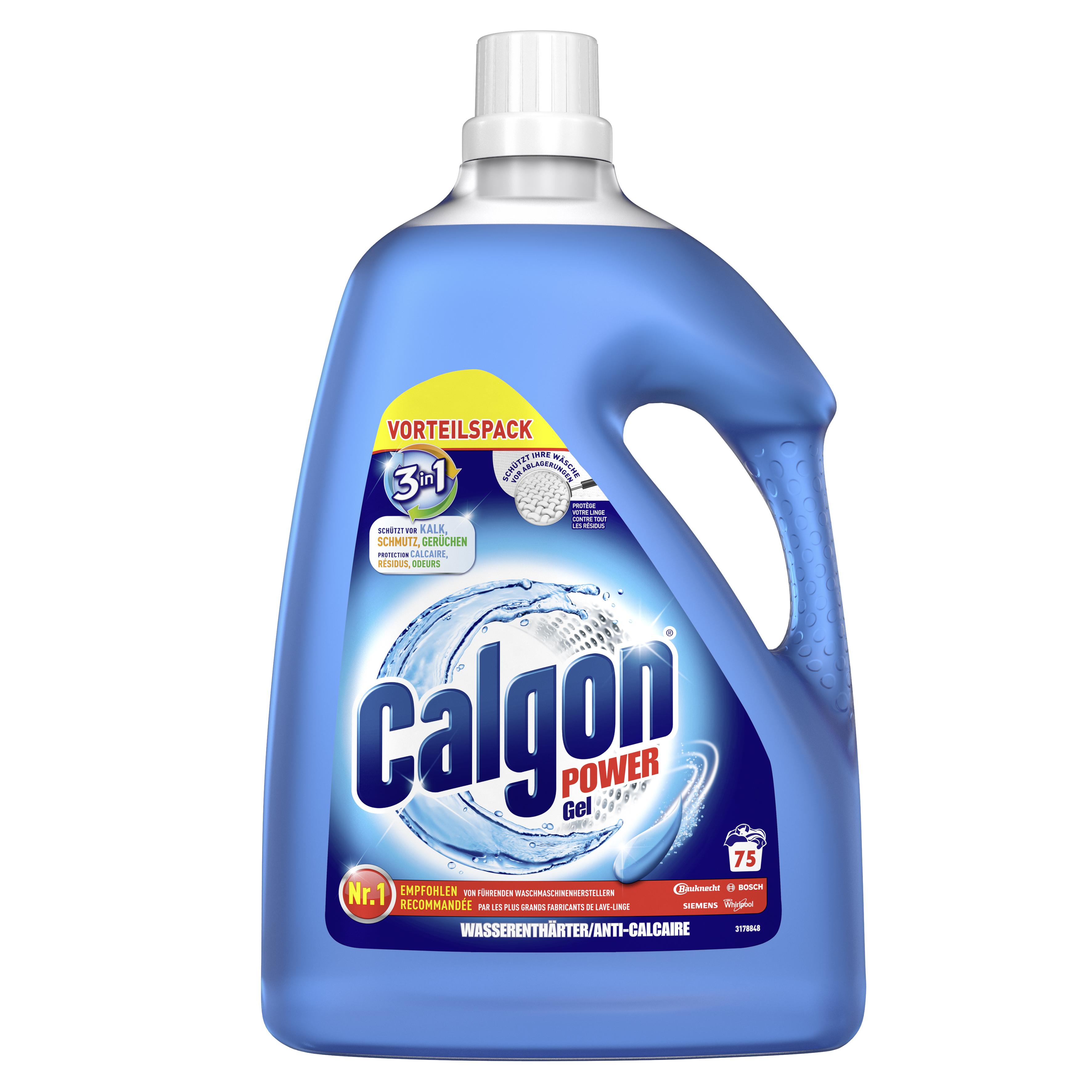 Calgon 3in1 Power Gel 3,75 l